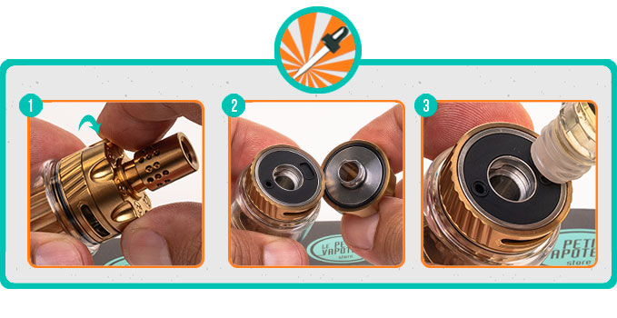 Remplissage du Kit Rayden 100 V3 IM Limited Edition BD Vape